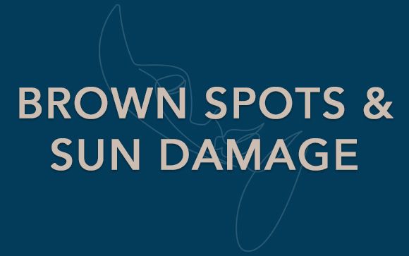brown spots & sun damage