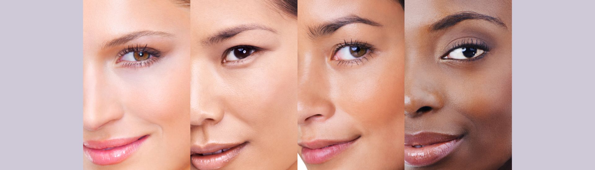 collage of four women's faces