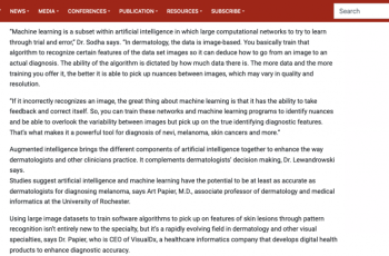Article on Dermatology Times featuring Dr. Sodha